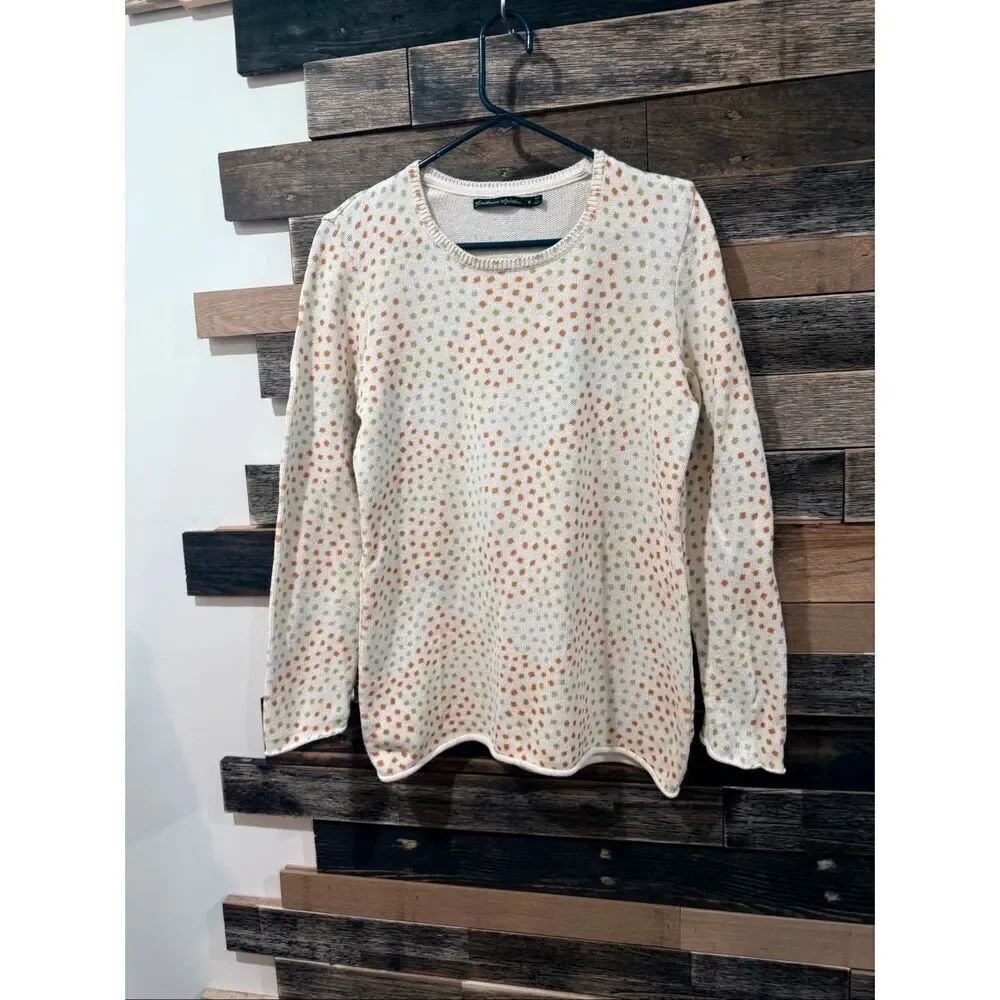 Gudrun Sjoden oversized boho lagenlook sweater size Small